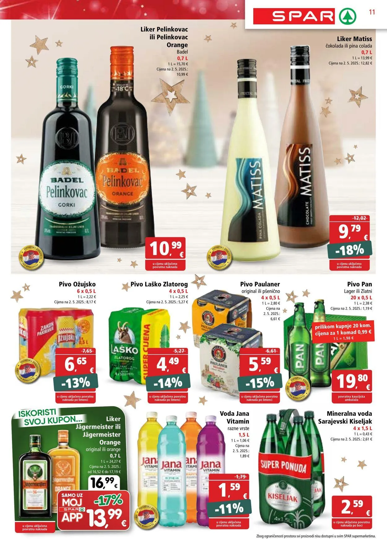 Katalog Spar od 10. prosinca do 16. prosinca 2025. - Pregled Stranica 11