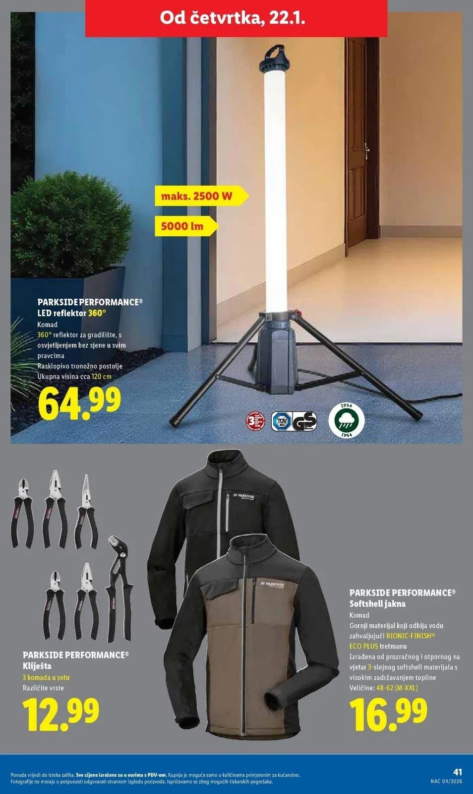 Katalog Lidl katalog do 25.01.2026 od 15. siječnja do 25. siječnja 2026. - Pregled Stranica 41