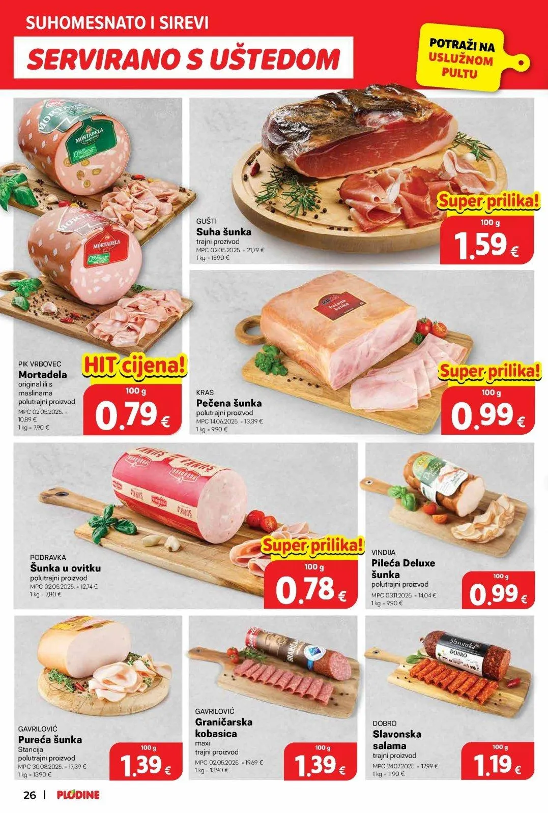 Katalog Plodine katalog do 17.02.2026 od 12. veljače do 17. veljače 2026. - Pregled Stranica 26