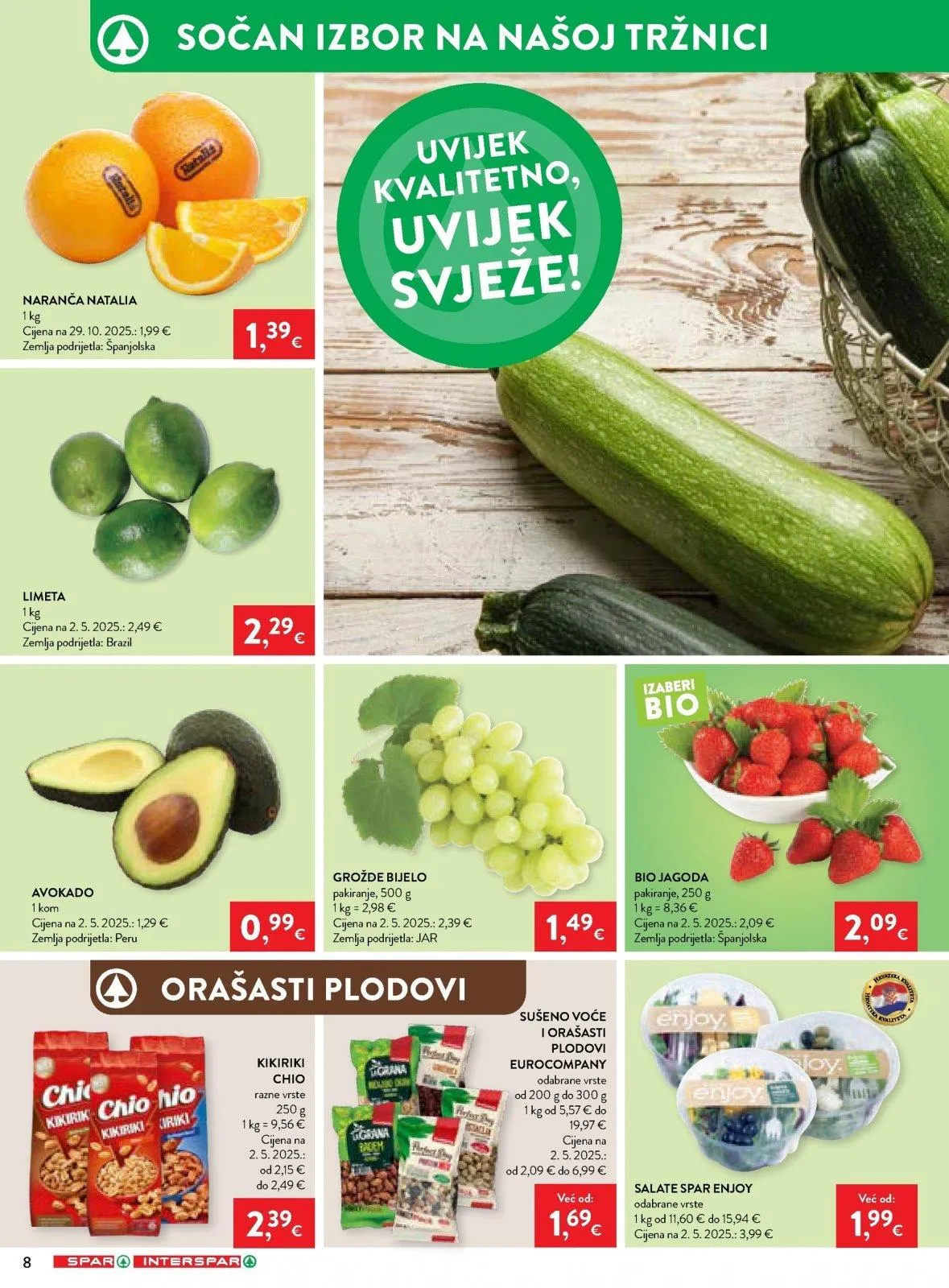 Katalog Spar katalog do 10.03.2026 od 5. ožujka do 10. ožujka 2026. - Pregled Stranica 8