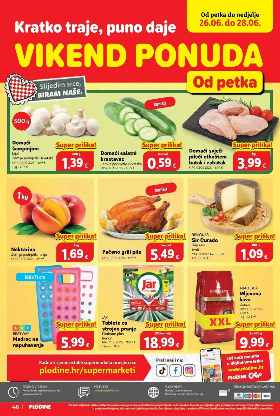 Katalog Plodine katalog do 30.06.2026 od 26. lipnja do 30. lipnja 2026. - Pregled Stranica 46