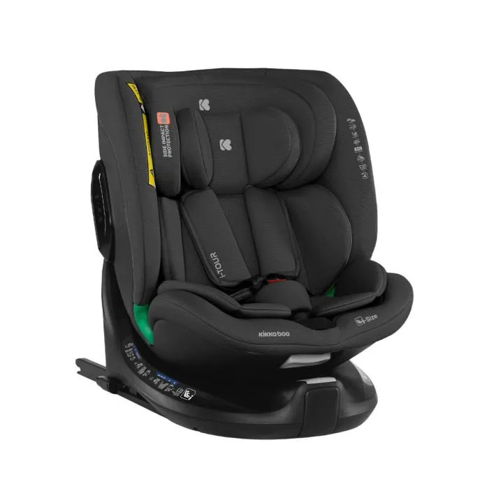 Kikka Boo autosjedalica i-Tour i-Size 0-36 kg, 40-150 cm, rotirajuća 360°, ISOFIX, R129/03