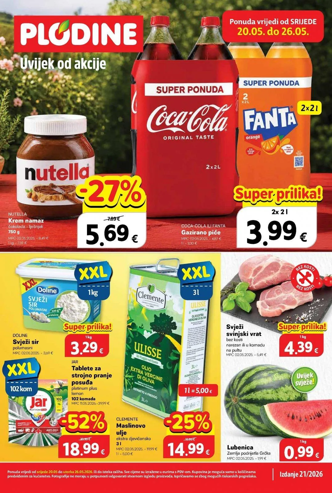 Katalog Plodine katalog do 26.05.2026 od 20. svibnja do 26. svibnja 2026. - Pregled Stranica 1