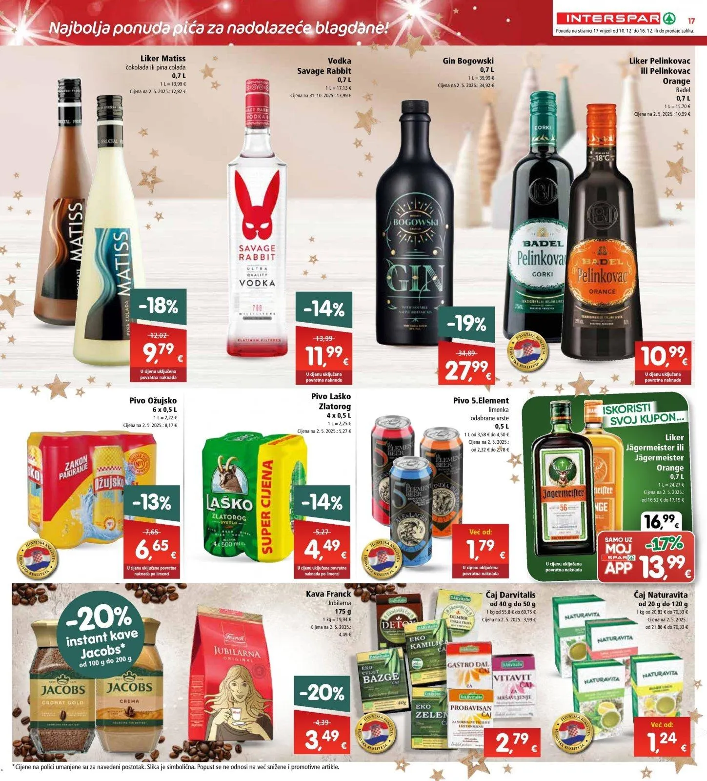 Katalog Interspar katalog do 16.12.2025 od 11. prosinca do 16. prosinca 2025. - Pregled Stranica 17