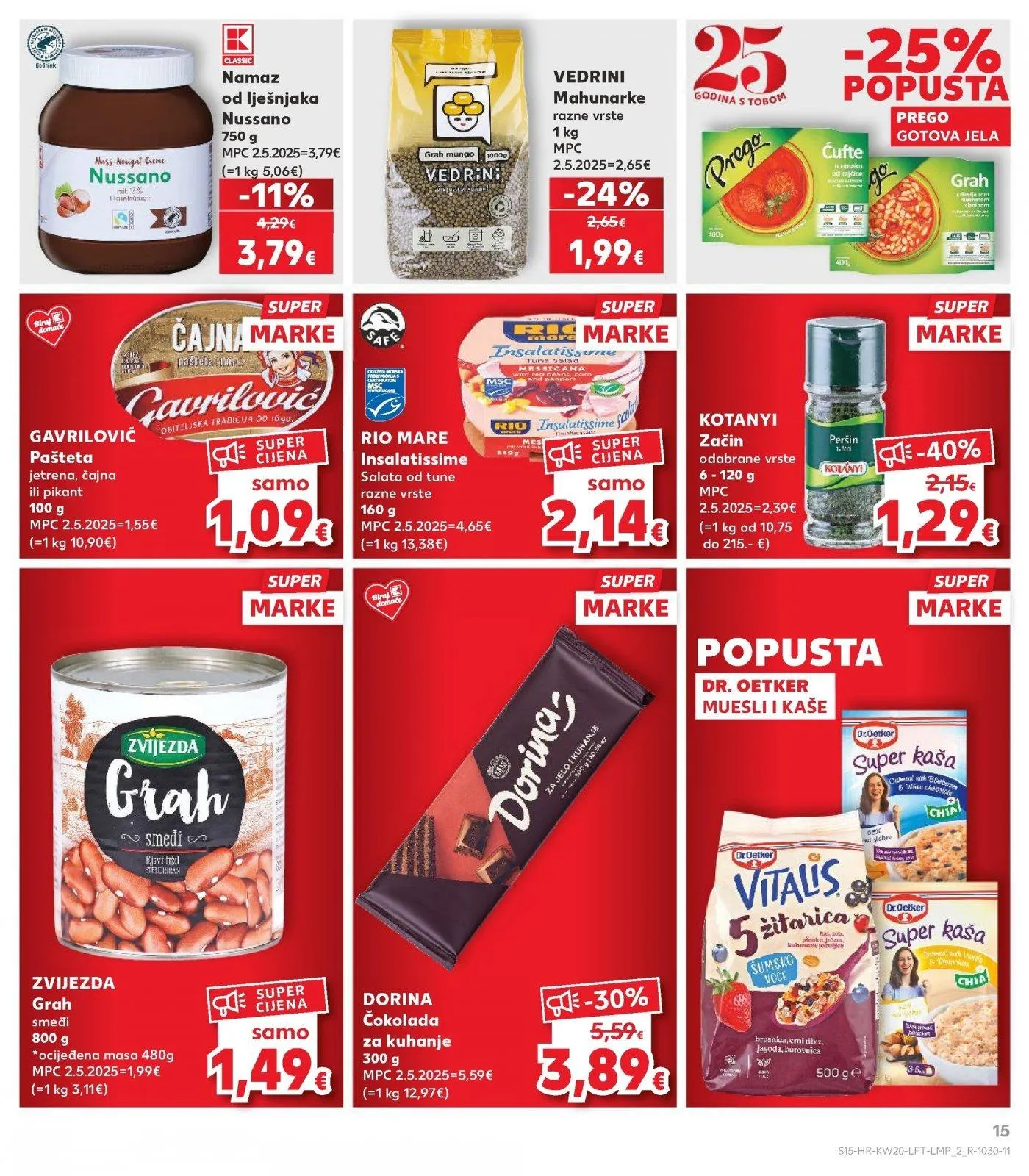 Katalog Kaufland katalog do 19.05.2026 od 13. svibnja do 19. svibnja 2026. - Pregled Stranica 15