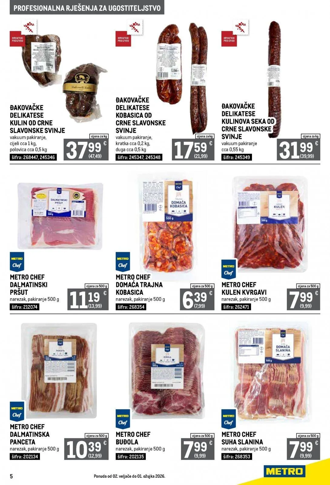 Katalog Metro katalog do 02.03.2026 od 7. veljače do 2. ožujka 2026. - Pregled Stranica 5