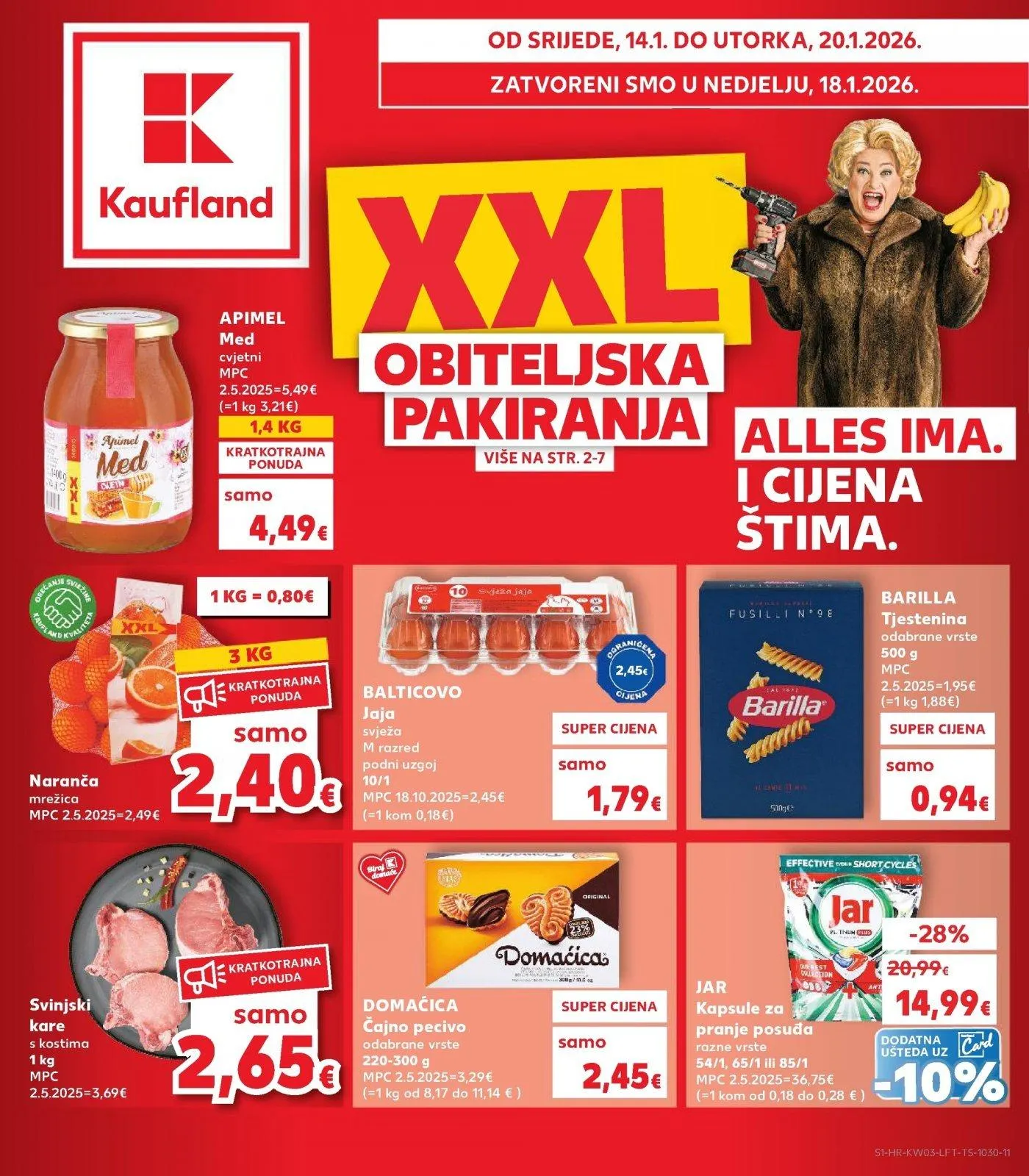Katalog Kaufland katalog do 20.01.2026 od 14. siječnja do 20. siječnja 2026. - Pregled Stranica 1