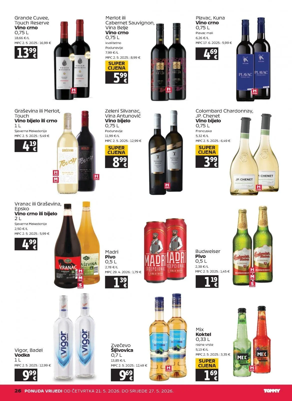Katalog Tommy katalog do 27.05.2026 od 21. svibnja do 27. svibnja 2026. - Pregled Stranica 26