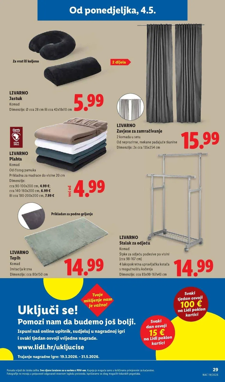 Katalog Lidl katalog do 10.05.2026 od 30. travnja do 10. svibnja 2026. - Pregled Stranica 29