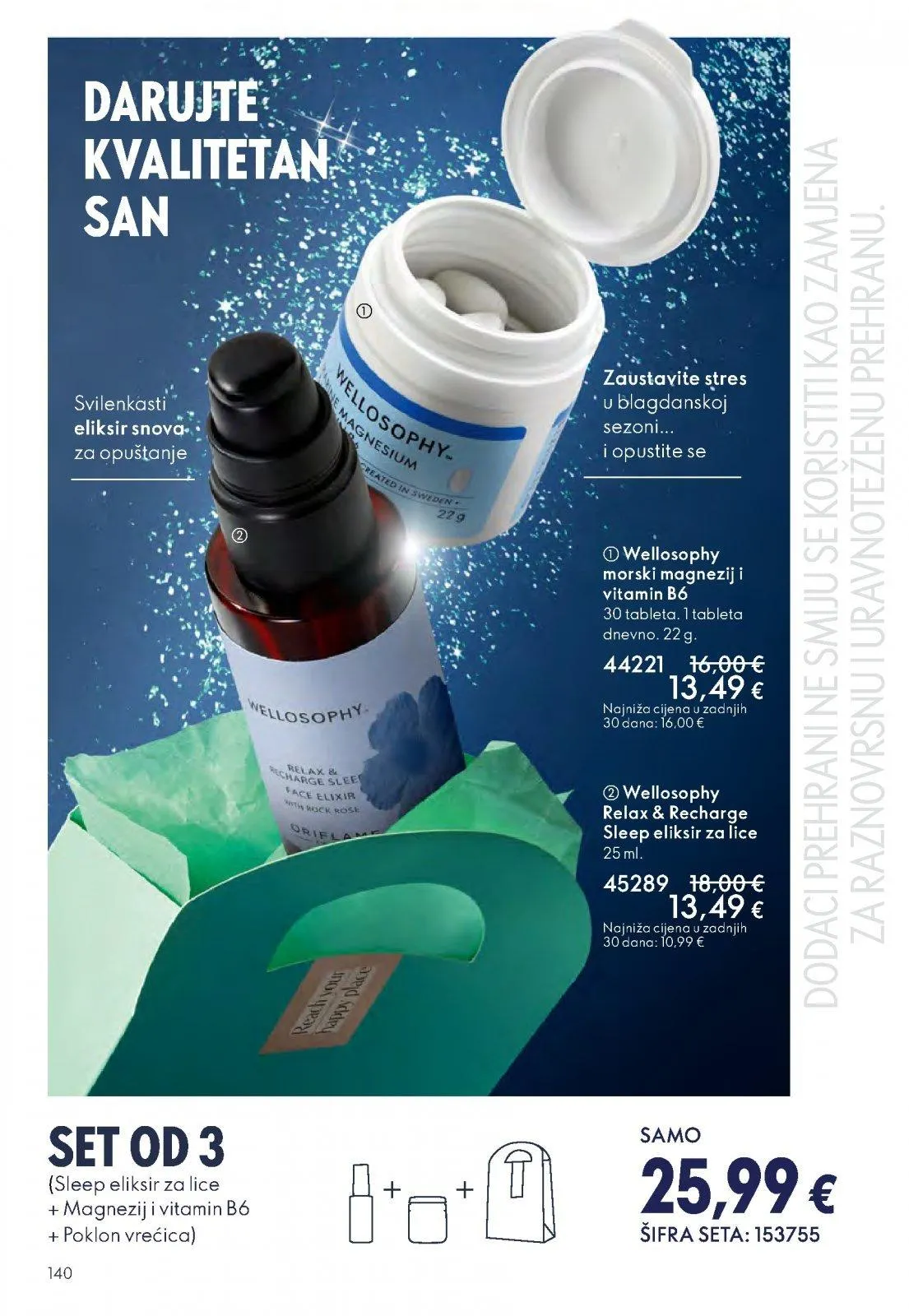 Katalog Oriflame katalog do 16.11.2025 od 31. listopada do 16. studenoga 2025. - Pregled Stranica 140