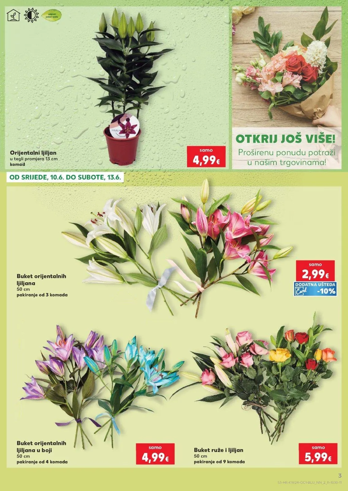 Katalog Kaufland katalog do 16.06.2026 od 10. lipnja do 16. lipnja 2026. - Pregled Stranica 3