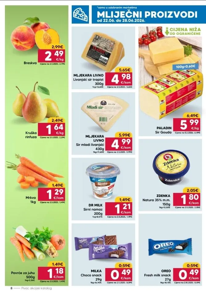 Katalog Pivac katalog do 28.06.2026 od 22. lipnja do 28. lipnja 2026. - Pregled Stranica 8