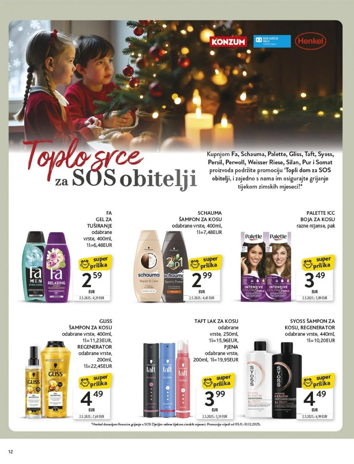 Katalog Konzum katalog do 17.11.2025 od 31. listopada do 17. studenoga 2025. - Pregled Stranica 12