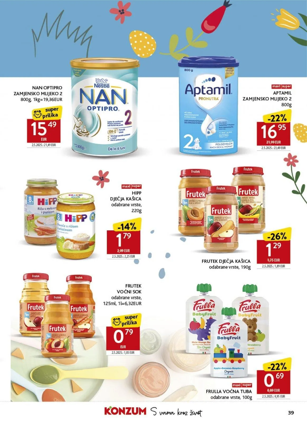 Katalog Konzum katalog do 24.03.2026 od 19. ožujka do 24. ožujka 2026. - Pregled Stranica 39