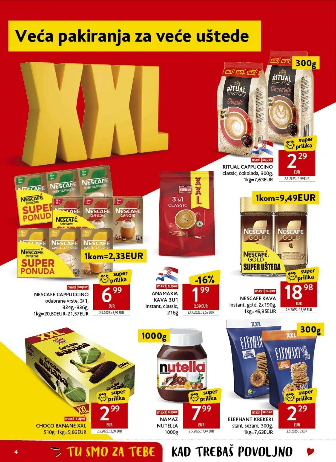 Katalog Konzum katalog do 14.04.2026 od 8. travnja do 14. travnja 2026. - Pregled Stranica 4