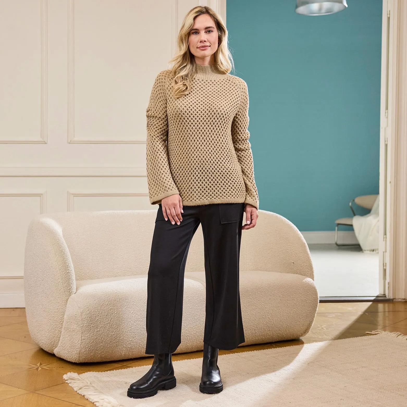 Damen-Culotte mit Viskose