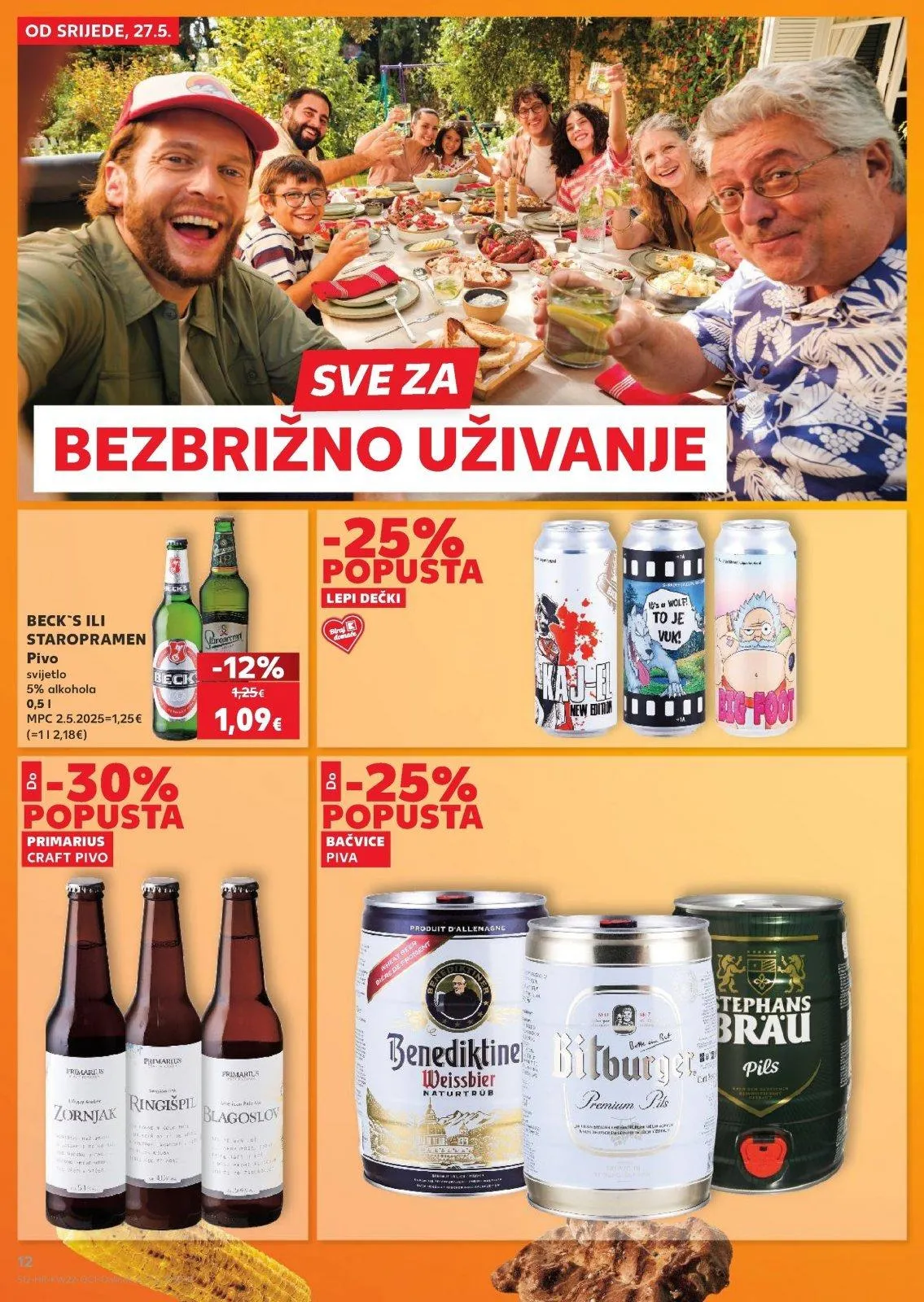Katalog Kaufland katalog do 02.06.2026 od 27. svibnja do 2. lipnja 2026. - Pregled Stranica 12