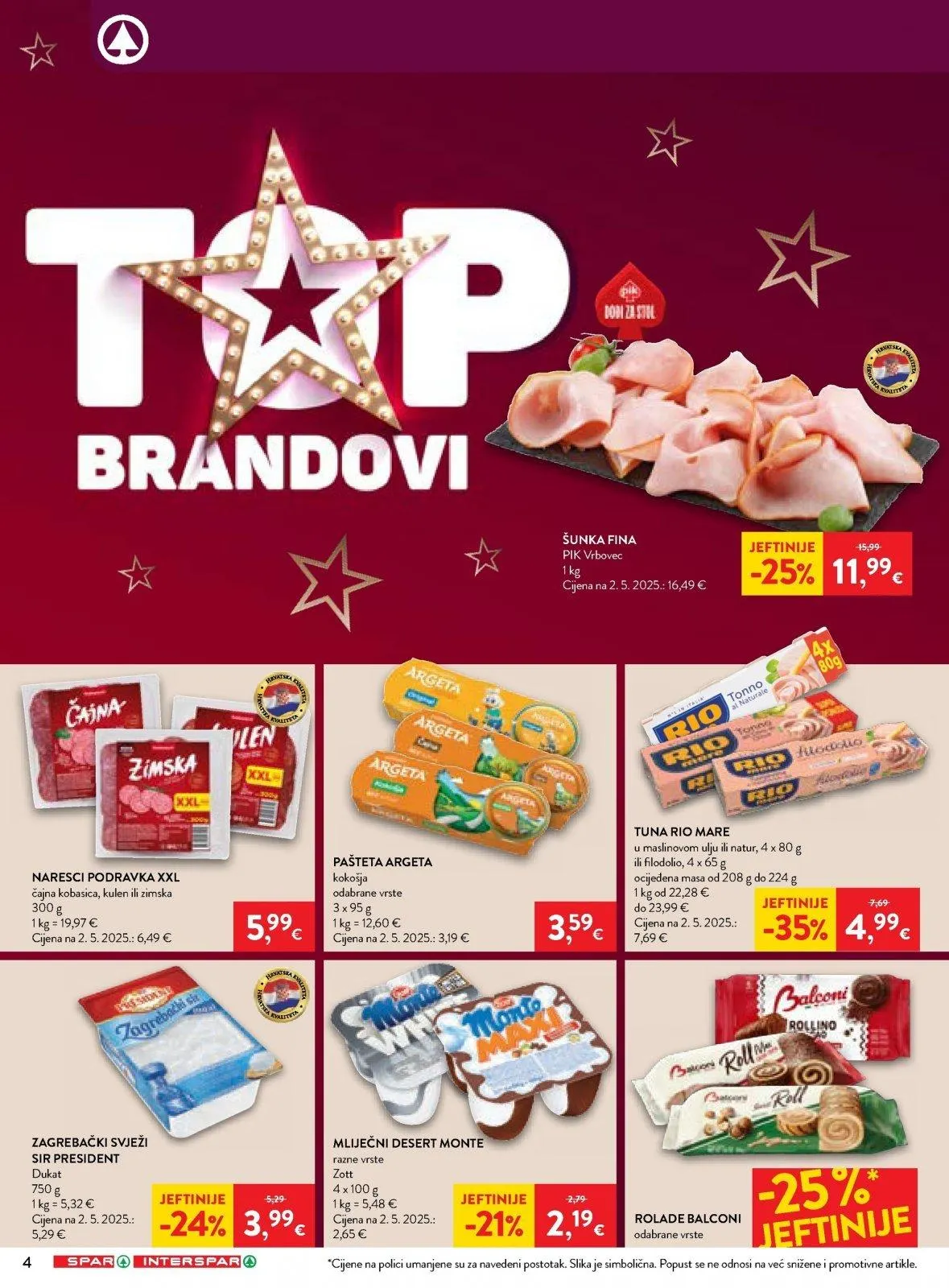 Katalog Spar katalog do 02.06.2026 od 28. svibnja do 2. lipnja 2026. - Pregled Stranica 4