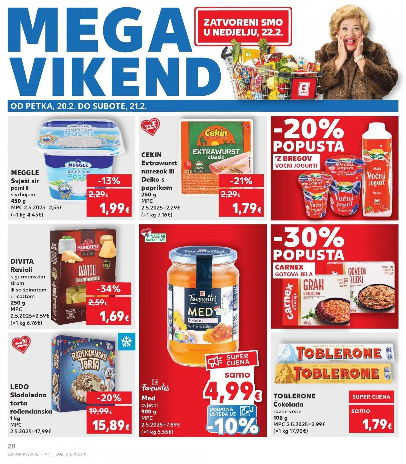 Katalog Kaufland katalog do 24.02.2026 od 19. veljače do 24. veljače 2026. - Pregled Stranica 28