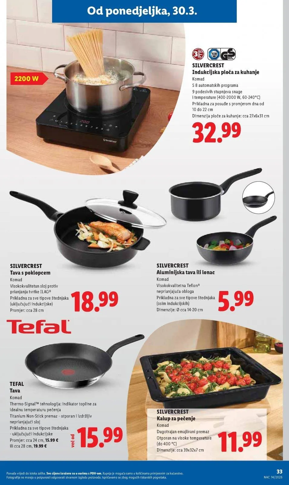 Katalog Lidl katalog do 04.04.2026 od 26. ožujka do 4. travnja 2026. - Pregled Stranica 33