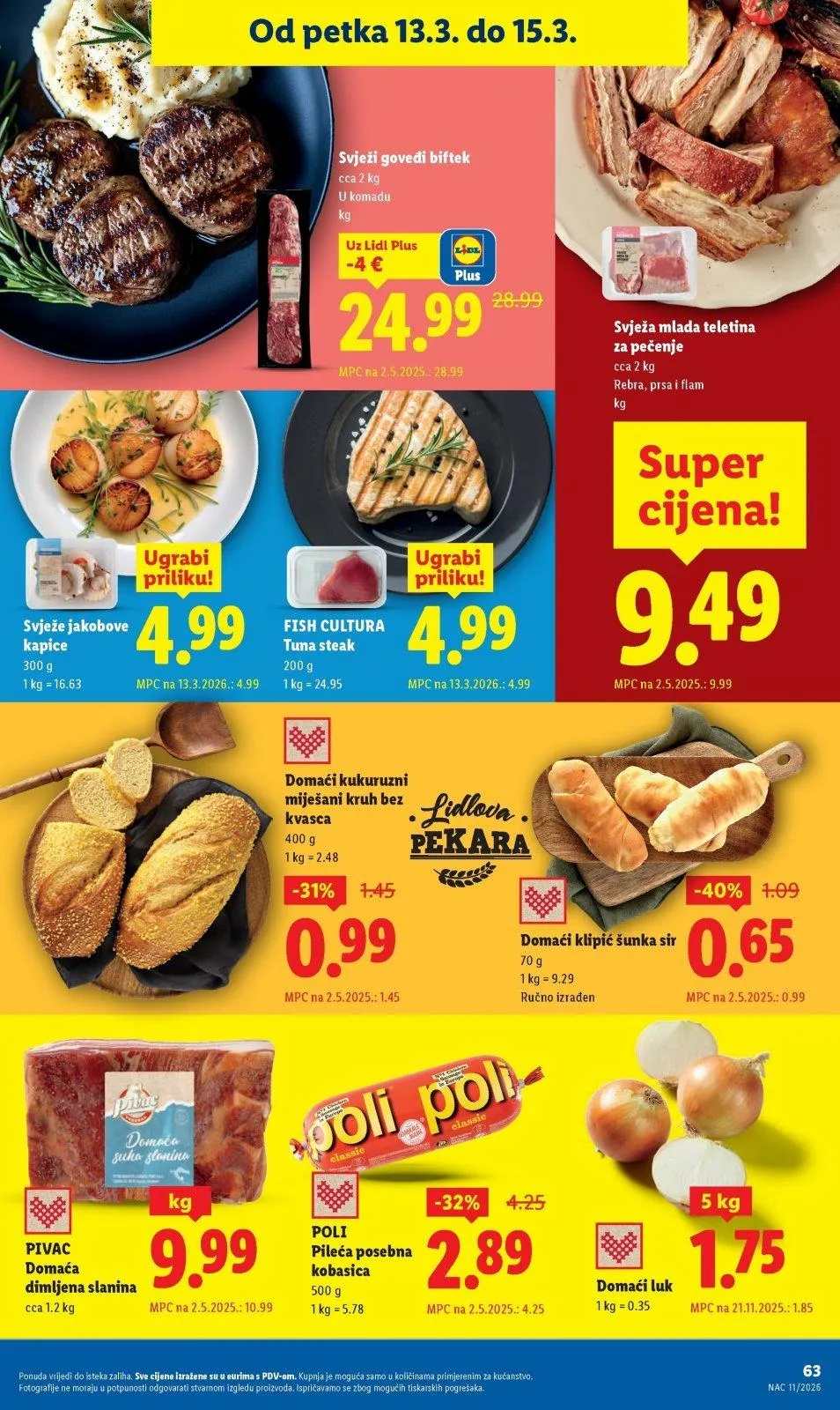 Katalog Lidl katalog do 15.03.2026 od 5. ožujka do 15. ožujka 2026. - Pregled Stranica 63