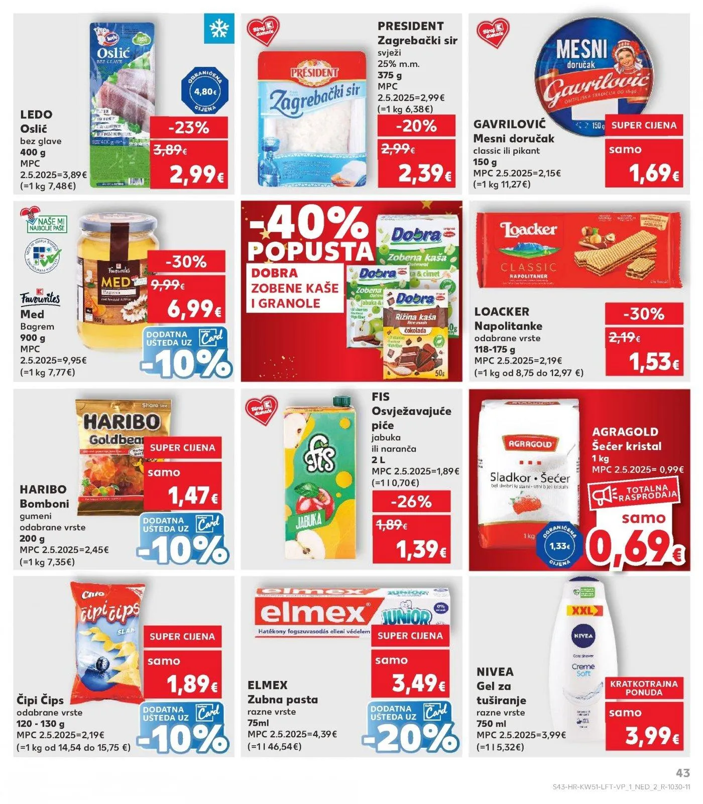 Katalog Kaufland katalog do 26.12.2025 od 17. prosinca do 26. prosinca 2025. - Pregled Stranica 43