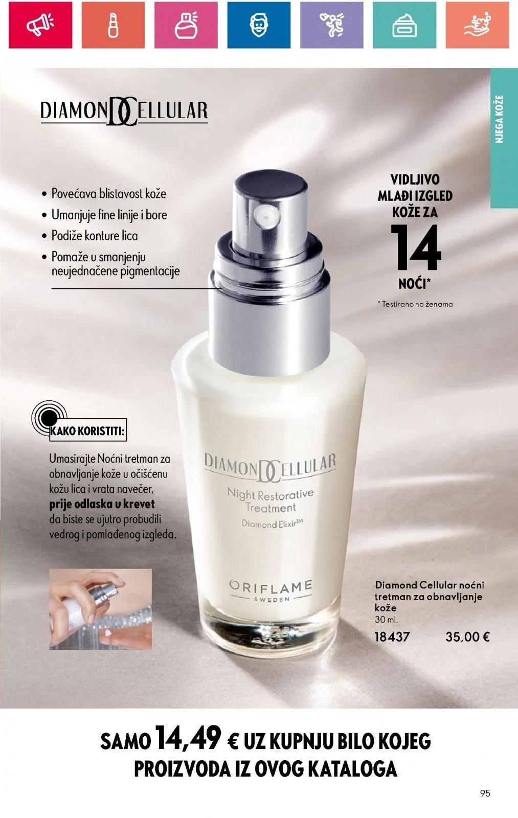 Katalog Oriflame katalog do 11.09.2024 od 29. kolovoza do 11. rujna 2024. - Pregled Stranica 95