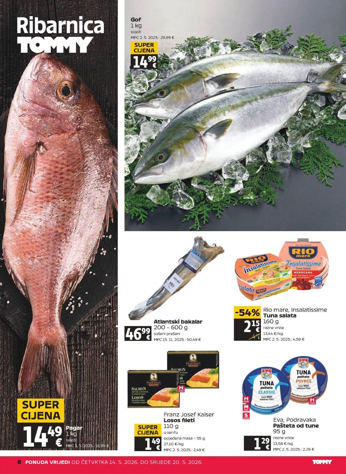 Katalog Tommy katalog do 20.05.2026 od 14. svibnja do 20. svibnja 2026. - Pregled Stranica 8