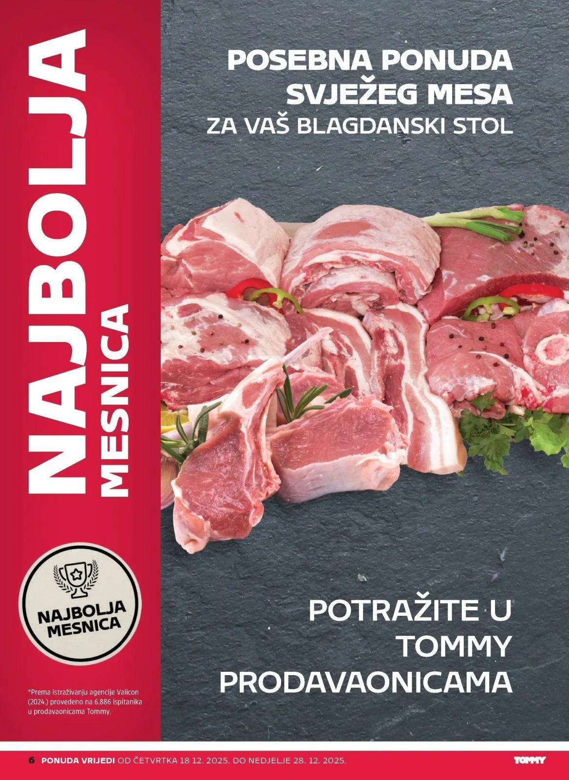 Katalog Tommy katalog do 28.12.2025 od 18. prosinca do 28. prosinca 2025. - Pregled Stranica 6