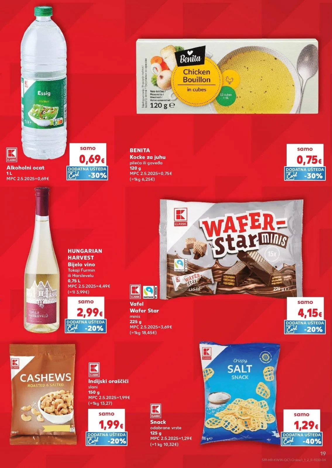 Katalog Kaufland katalog do 07.04.2026 od 1. travnja do 7. travnja 2026. - Pregled Stranica 19