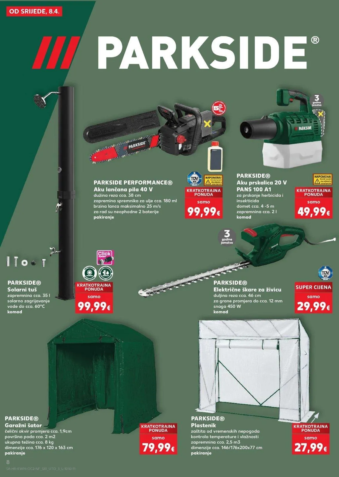 Katalog Kaufland katalog do 14.04.2026 od 8. travnja do 14. travnja 2026. - Pregled Stranica 8