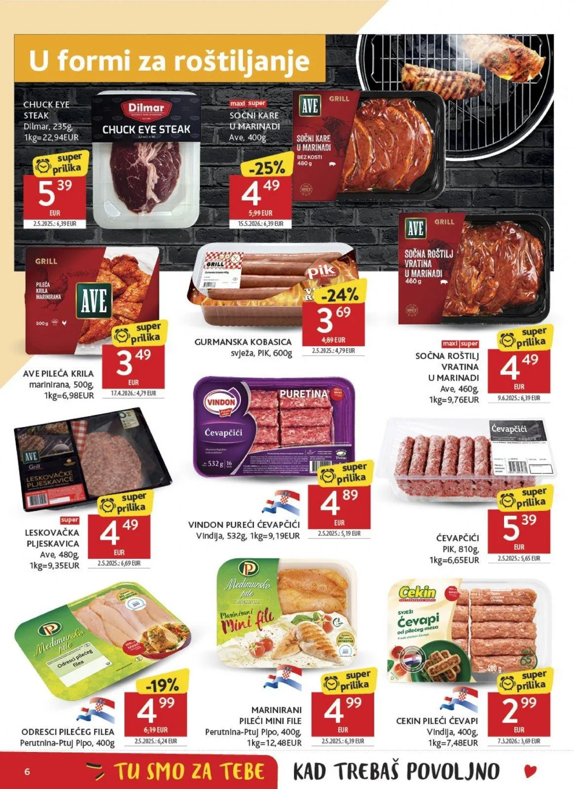 Katalog Konzum katalog do 30.06.2026 od 26. lipnja do 30. lipnja 2026. - Pregled Stranica 6