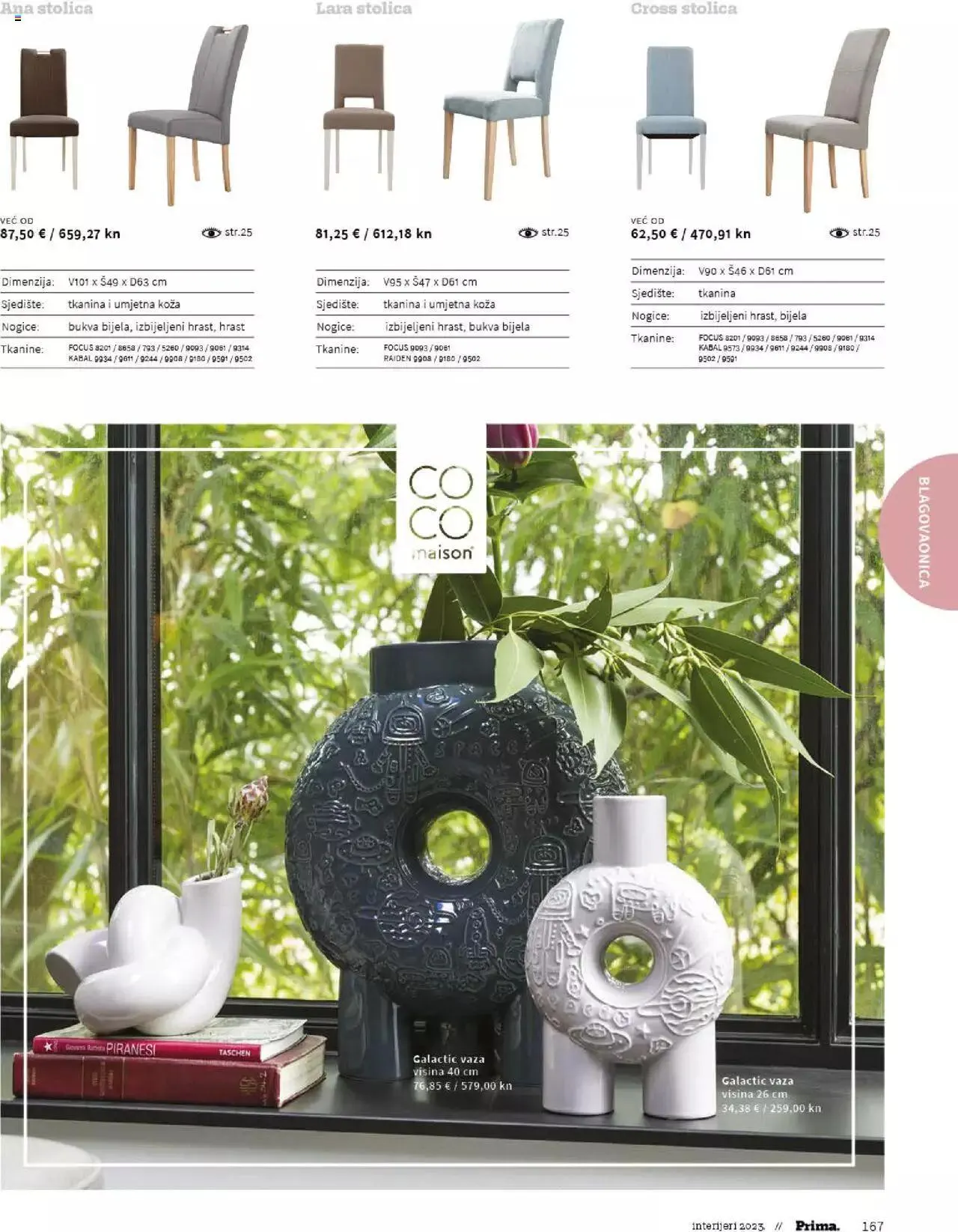 Katalog Katalog interijeri 2023 Prima od 20. veljače do 31. prosinca 2023. - Pregled Stranica 169