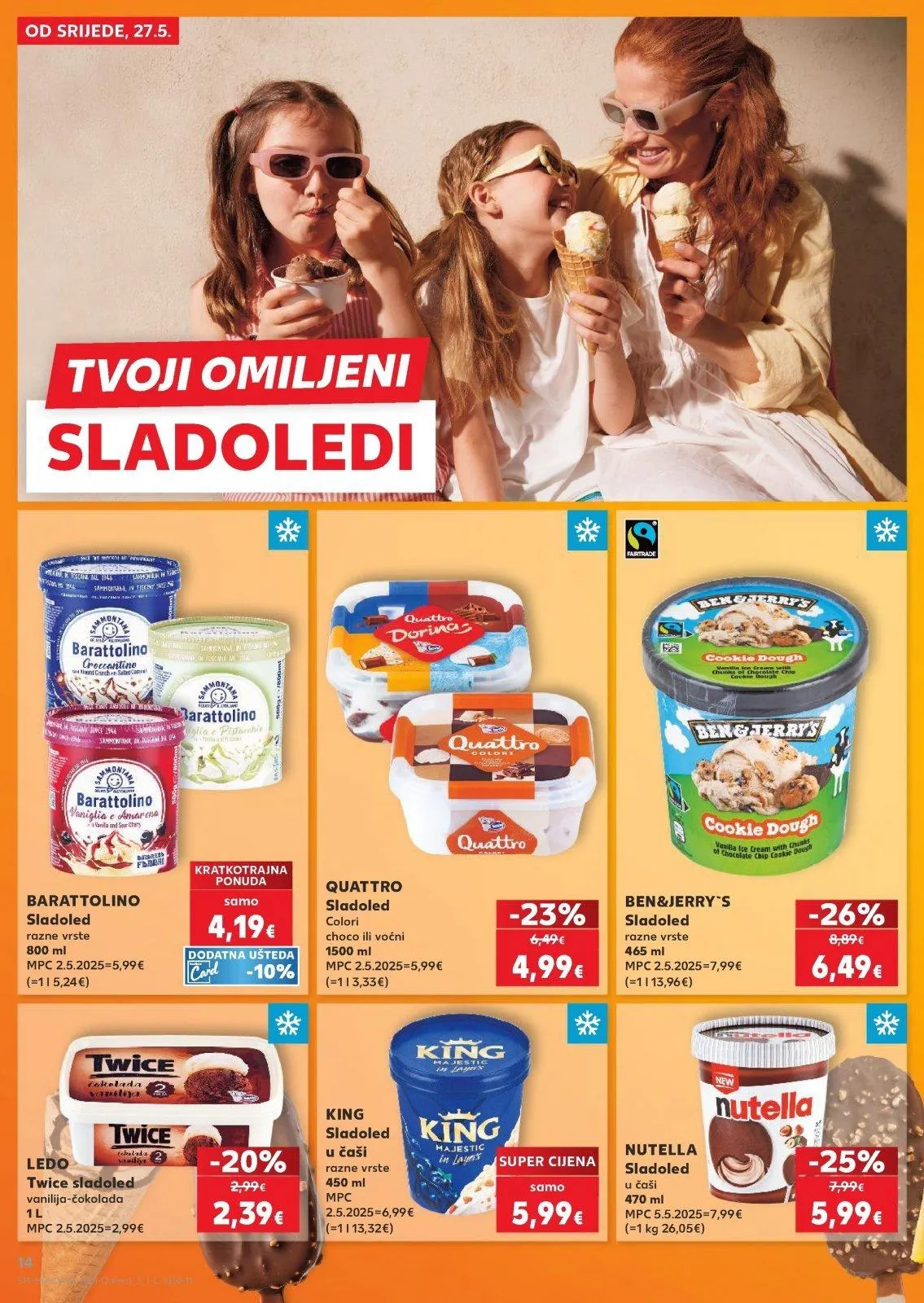 Katalog Kaufland katalog do 02.06.2026 od 27. svibnja do 2. lipnja 2026. - Pregled Stranica 14