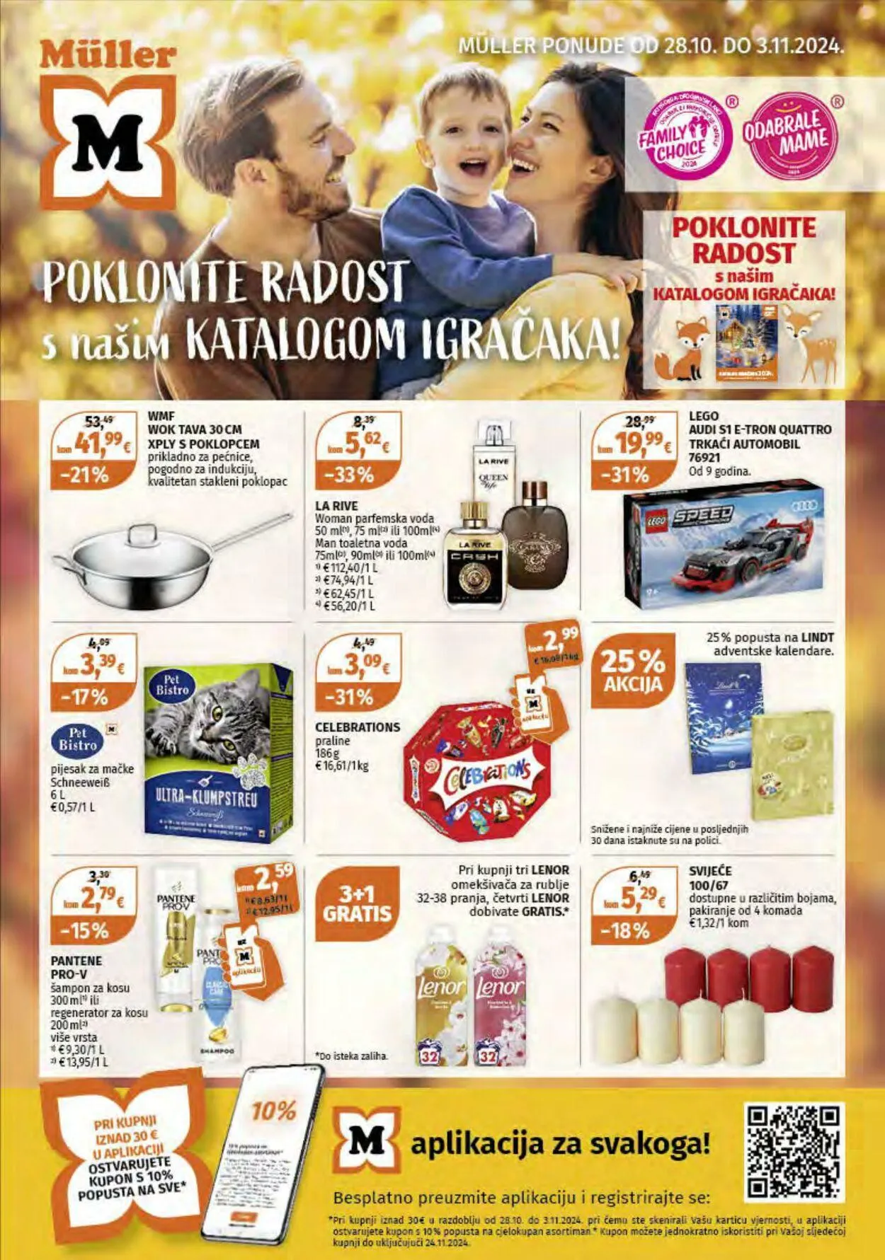 Katalog Müller od 28. listopada do 3. studenoga 2024. - Pregled Stranica 1