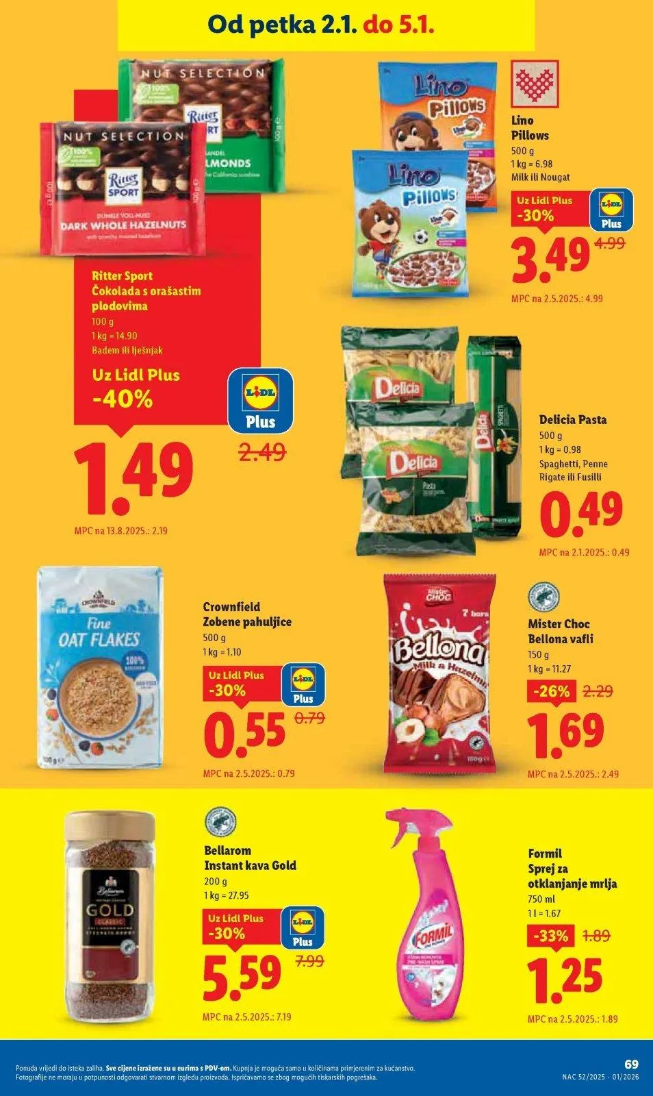 Katalog Lidl katalog do 05.01.2026 od 18. prosinca do 5. siječnja 2026. - Pregled Stranica 69