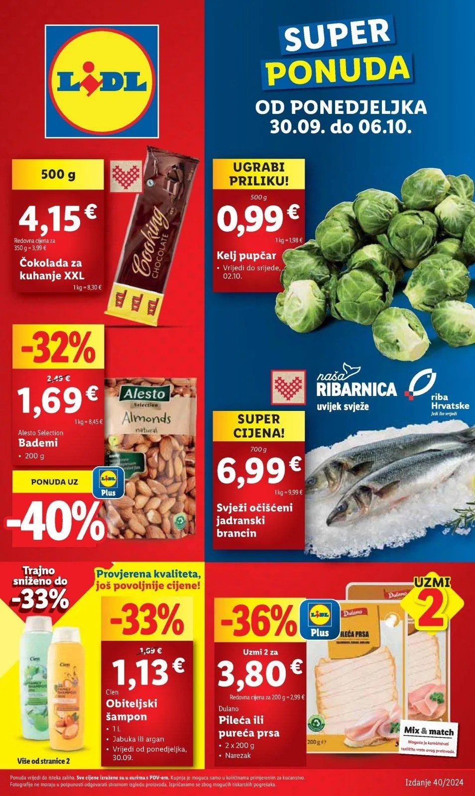 Katalog Lidl katalog do 06.10.2024 od 27. rujna do 6. listopada 2024. - Pregled Stranica 1