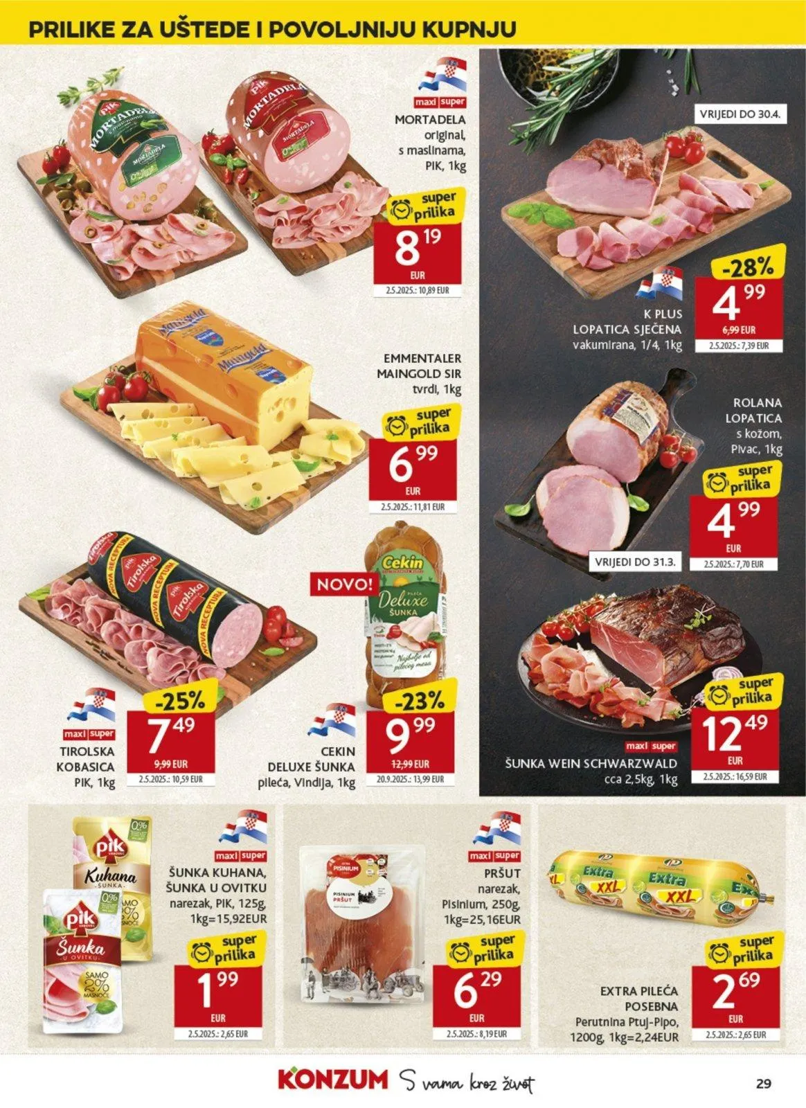 Katalog Konzum katalog do 17.03.2026 od 12. ožujka do 17. ožujka 2026. - Pregled Stranica 29