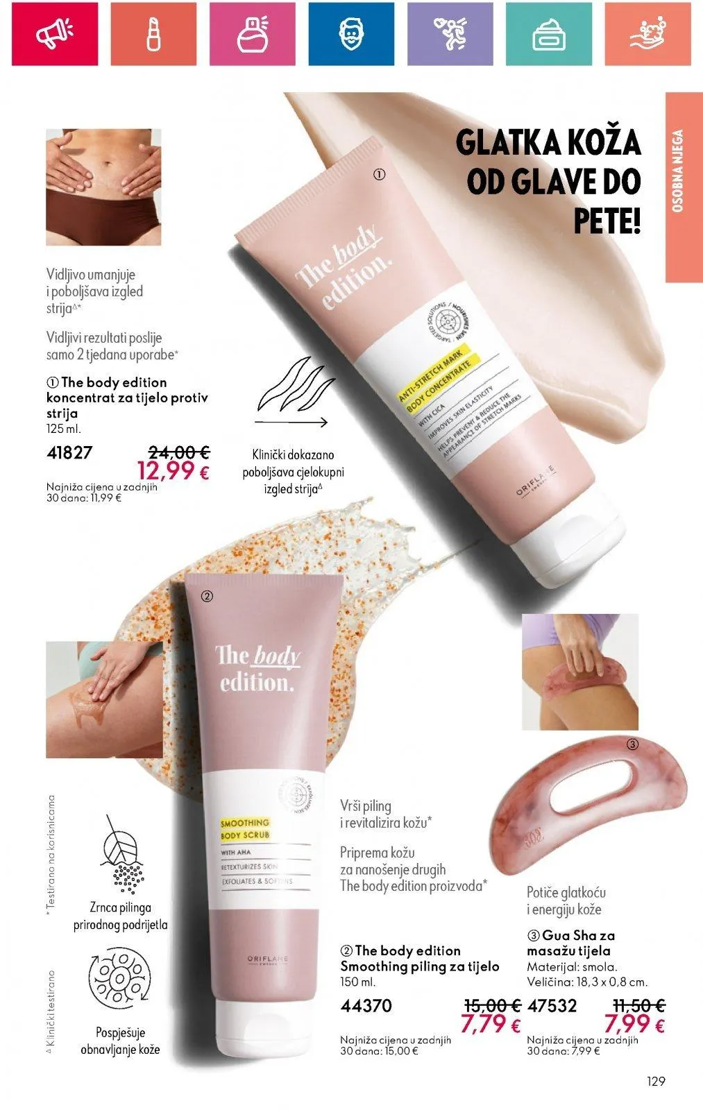 Katalog Oriflame katalog do 11.09.2024 od 29. kolovoza do 11. rujna 2024. - Pregled Stranica 129