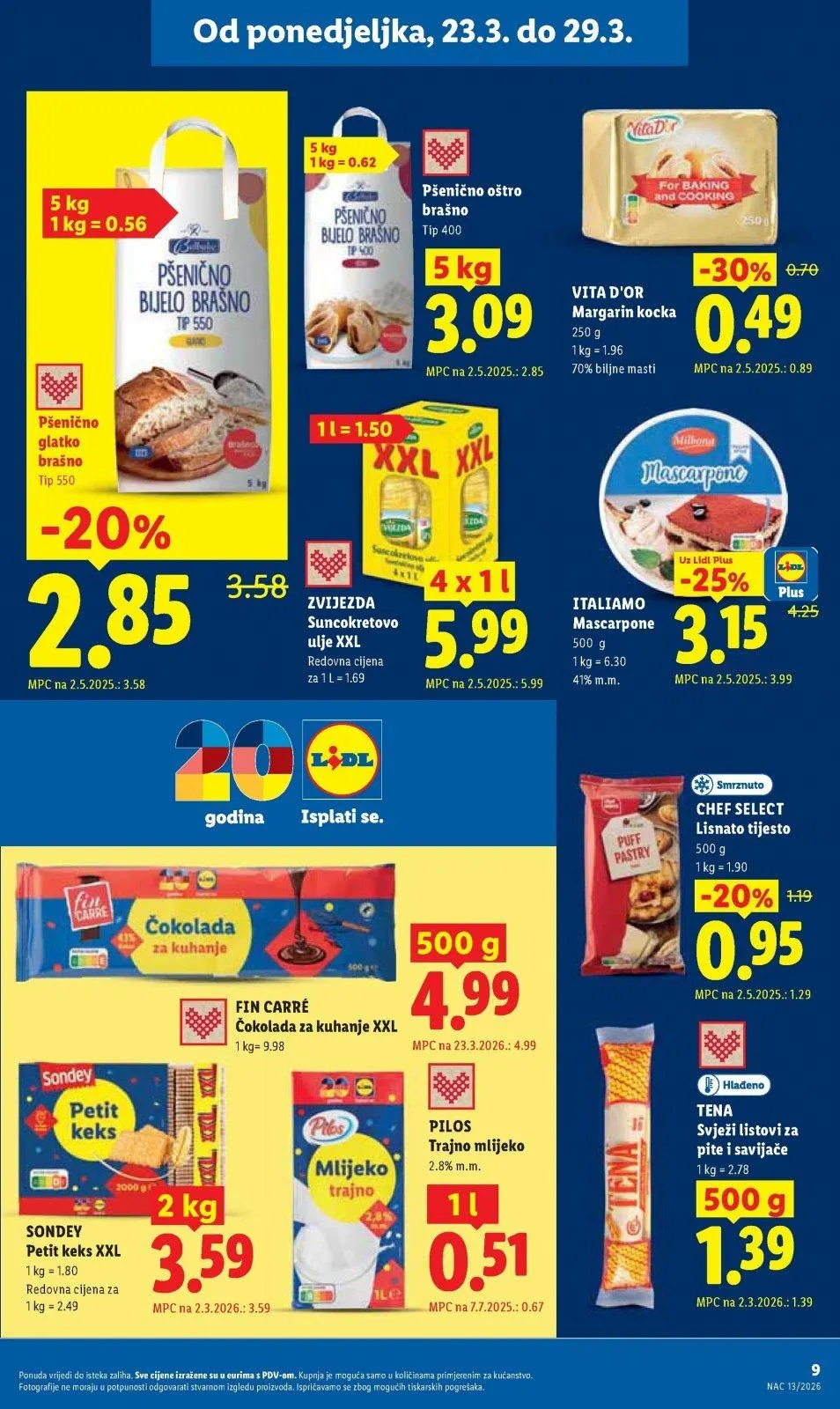 Katalog Lidl katalog do 29.03.2026 od 19. ožujka do 29. ožujka 2026. - Pregled Stranica 9