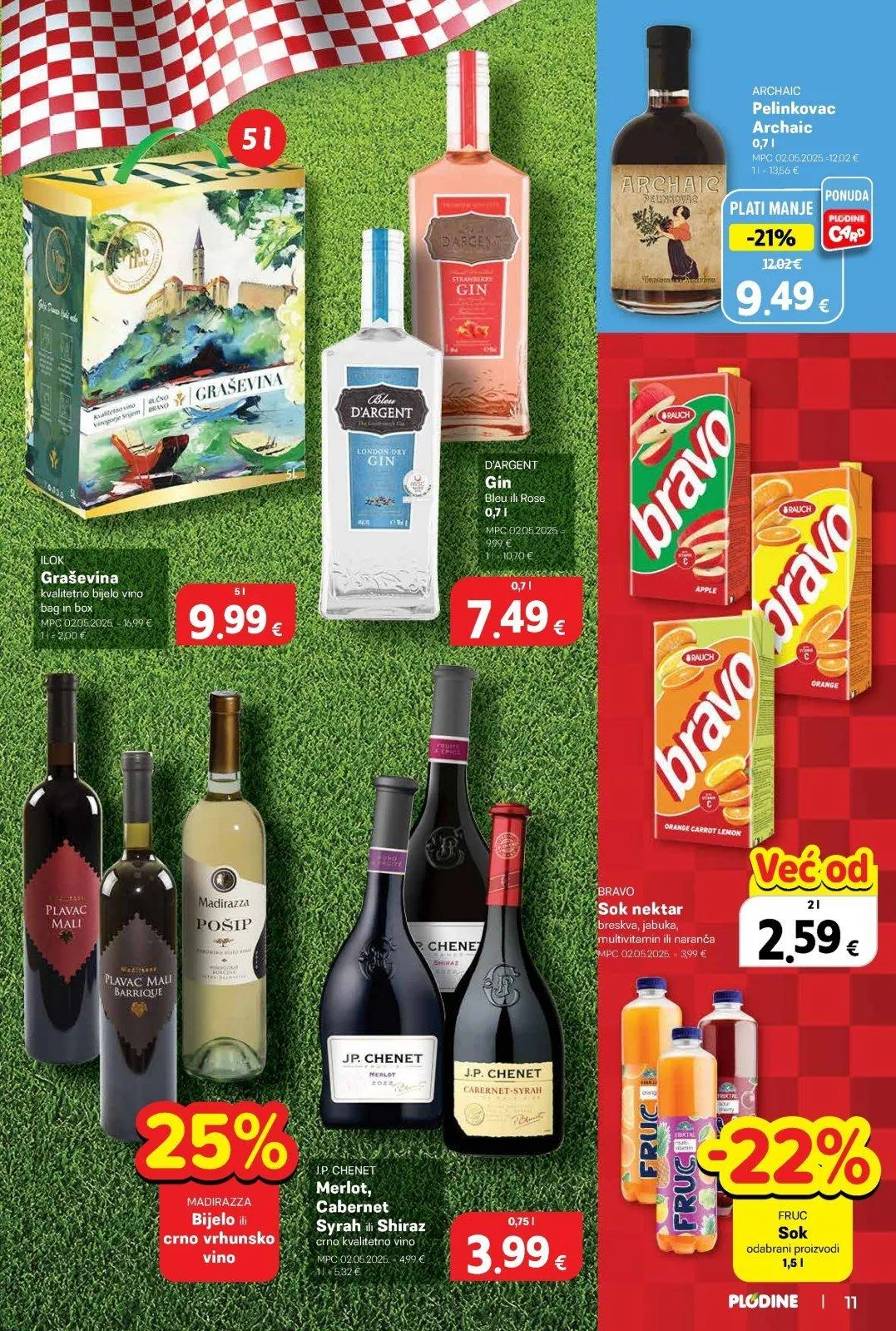 Katalog Plodine katalog do 23.06.2026 od 17. lipnja do 23. lipnja 2026. - Pregled Stranica 11