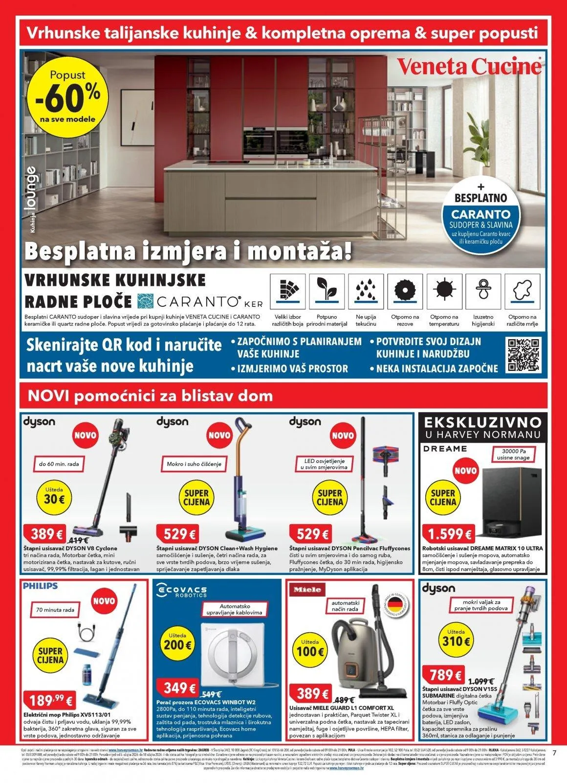 Katalog Harvey Norman katalog do 18.03.2026 od 6. ožujka do 18. ožujka 2026. - Pregled Stranica 7