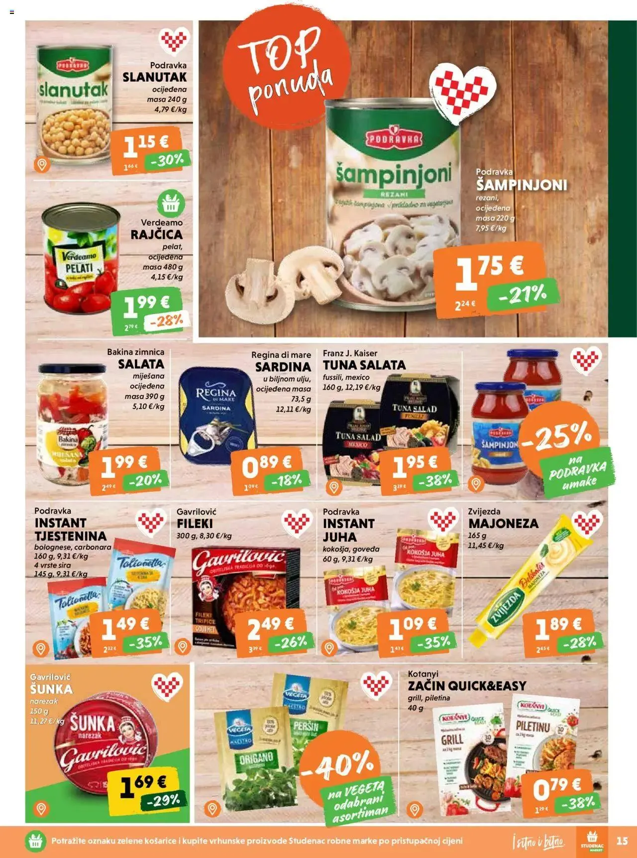 Katalog Katalog Studenac od 10. listopada do 16. listopada 2024. - Pregled Stranica 15