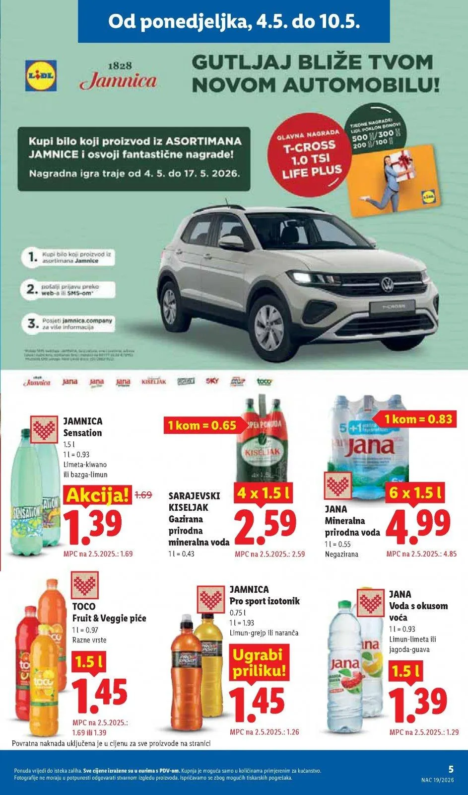 Katalog Lidl katalog do 10.05.2026 od 30. travnja do 10. svibnja 2026. - Pregled Stranica 5