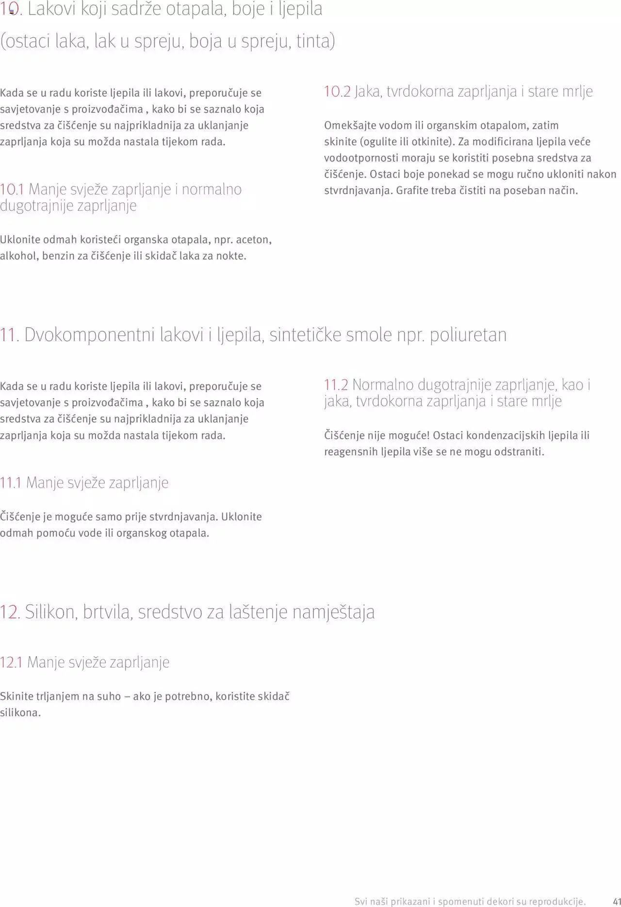 Katalog Elgrad - Egger radne ploče - Upute za preradu i dodaci od 1. travnja do 31. prosinca 2023. - Pregled Stranica 41