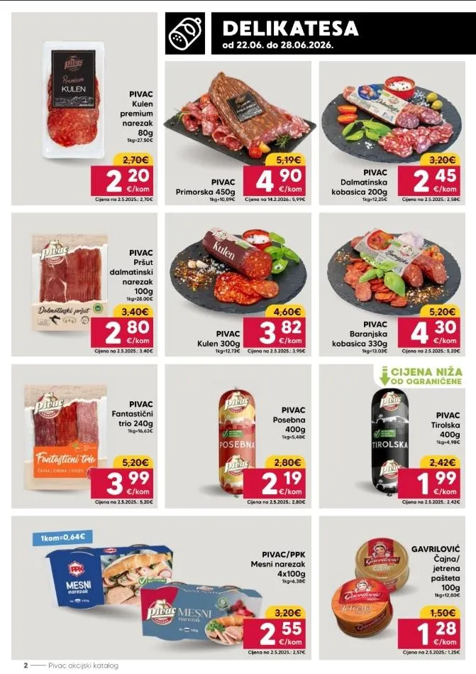 Katalog Pivac katalog do 28.06.2026 od 22. lipnja do 28. lipnja 2026. - Pregled Stranica 2