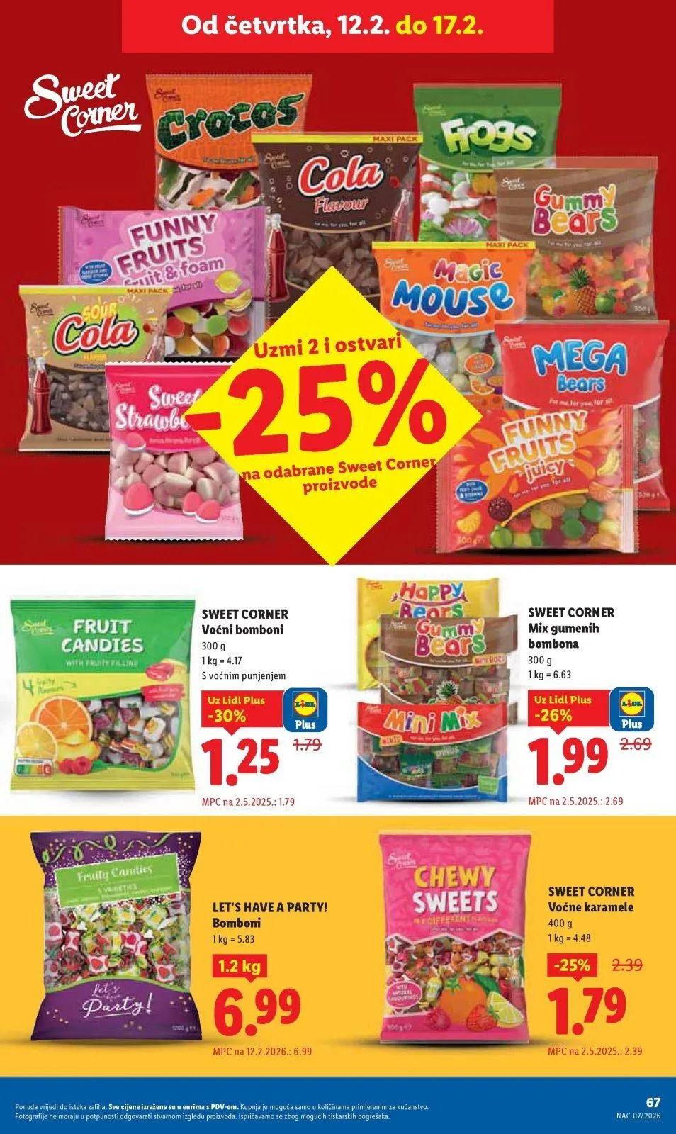Katalog Lidl katalog do 14.02.2026 od 5. veljače do 14. veljače 2026. - Pregled Stranica 67