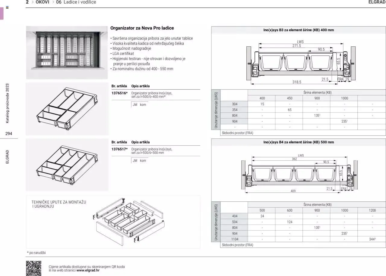Katalog Katalog Elgrad od 1. siječnja do 31. prosinca 2023. - Pregled Stranica 295