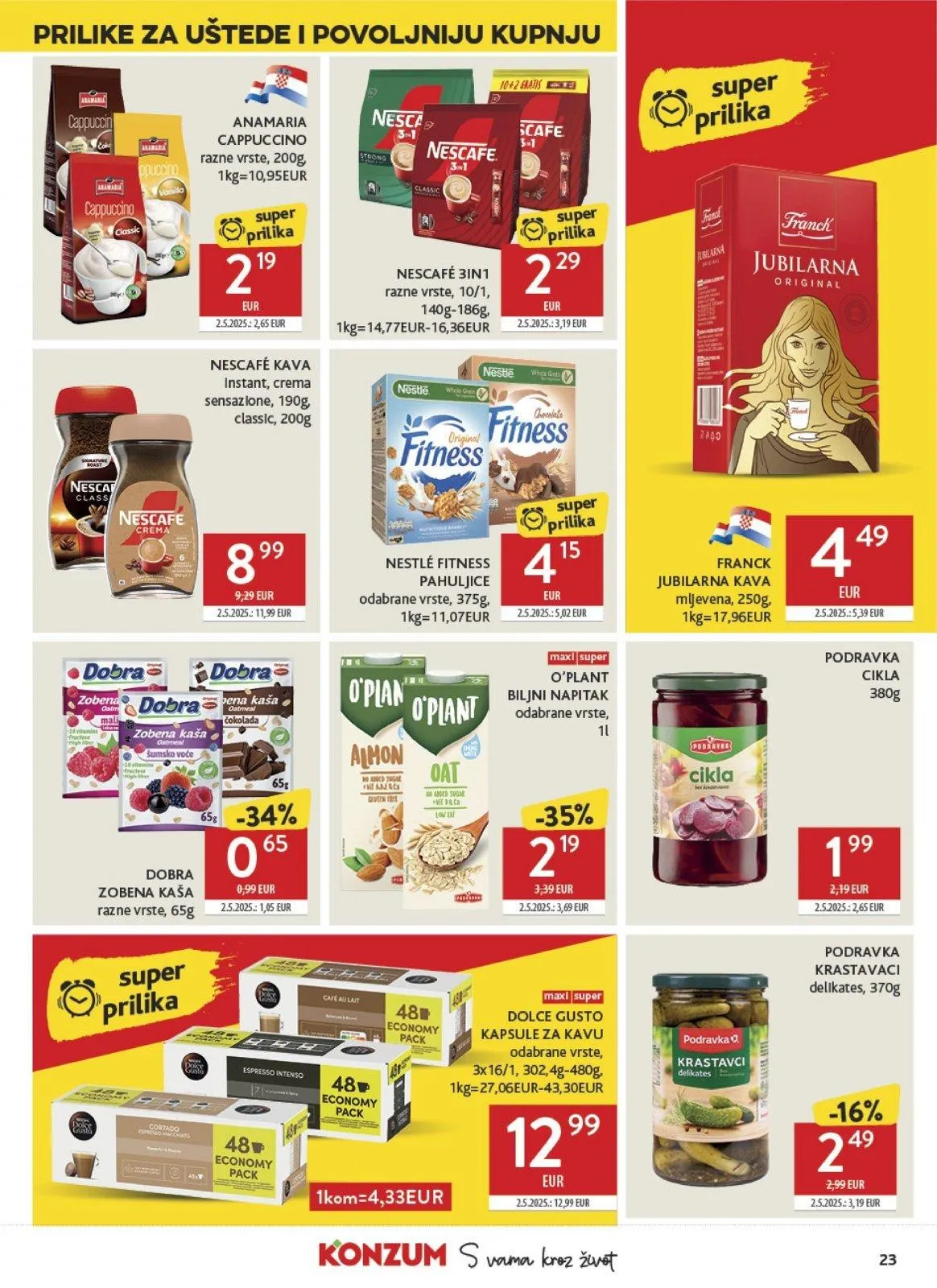Katalog Konzum katalog do 10.03.2026 od 5. ožujka do 10. ožujka 2026. - Pregled Stranica 23