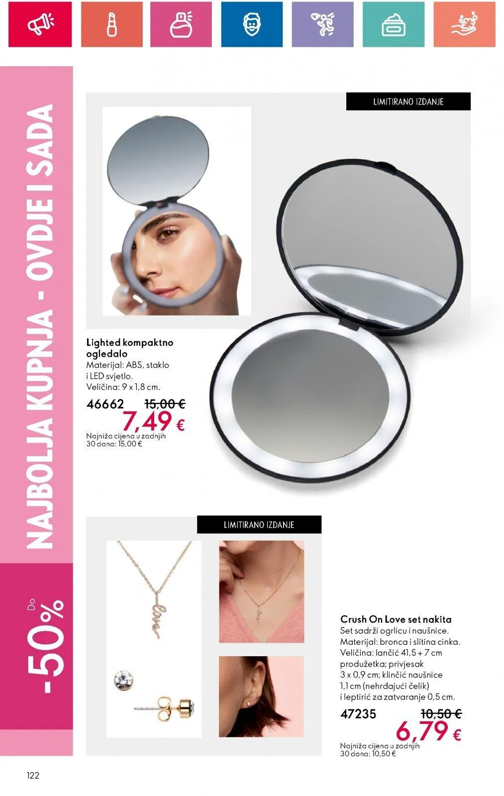 Katalog Oriflame katalog do 11.09.2024 od 29. kolovoza do 11. rujna 2024. - Pregled Stranica 122